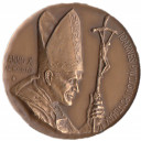 1988 - ANNO X  MEDAGLIA BRONZO Giovanni Paolo II